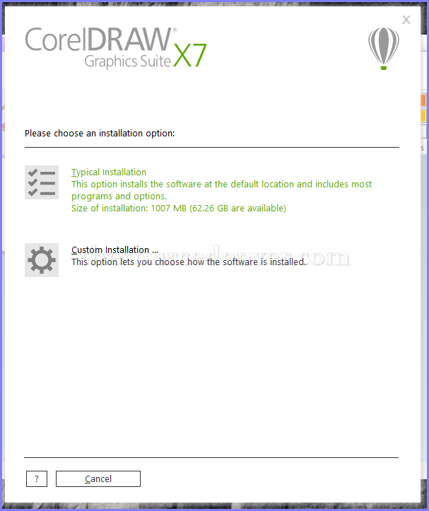 cara download dan instal corel draw x7
